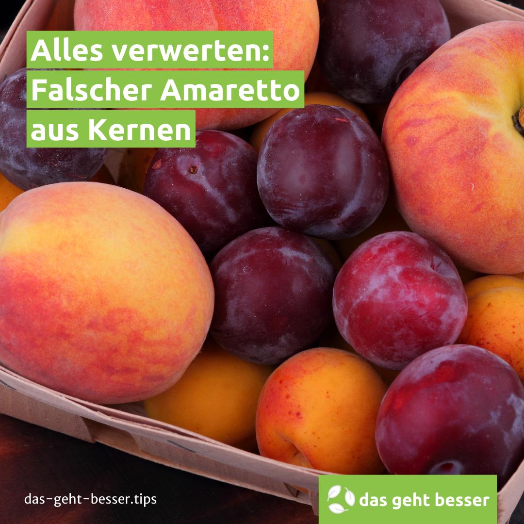 Super einfach: Falscher Amaretto aus Kernen | das geht besser